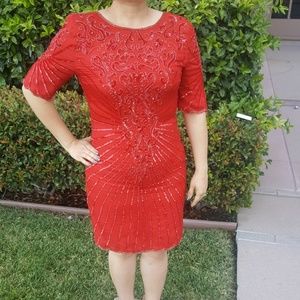 Upcoming party Beads & sequin dress